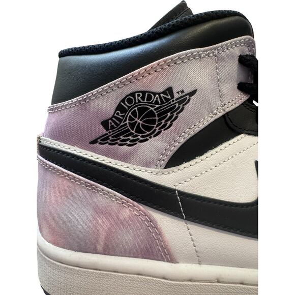 Size 10 - Air Jordan 1 SE Mid Zen Master Arctic Pink Black & White